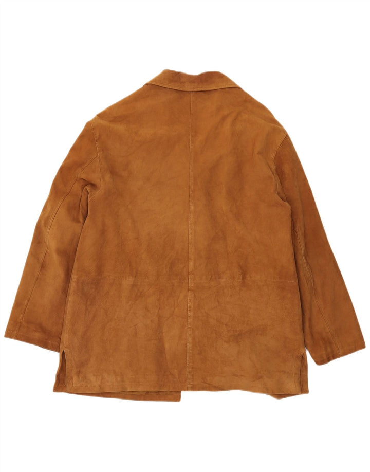 MASTERPELLE Γυναικείο Suede Jacket IT 48 XL Καφέ Δερμάτινο