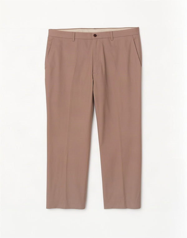Marks & Spencer Ανδρικό παντελόνι Chino με ίσια εφαρμογή σε ίσια γραμμή W40 L25 Γκρι
