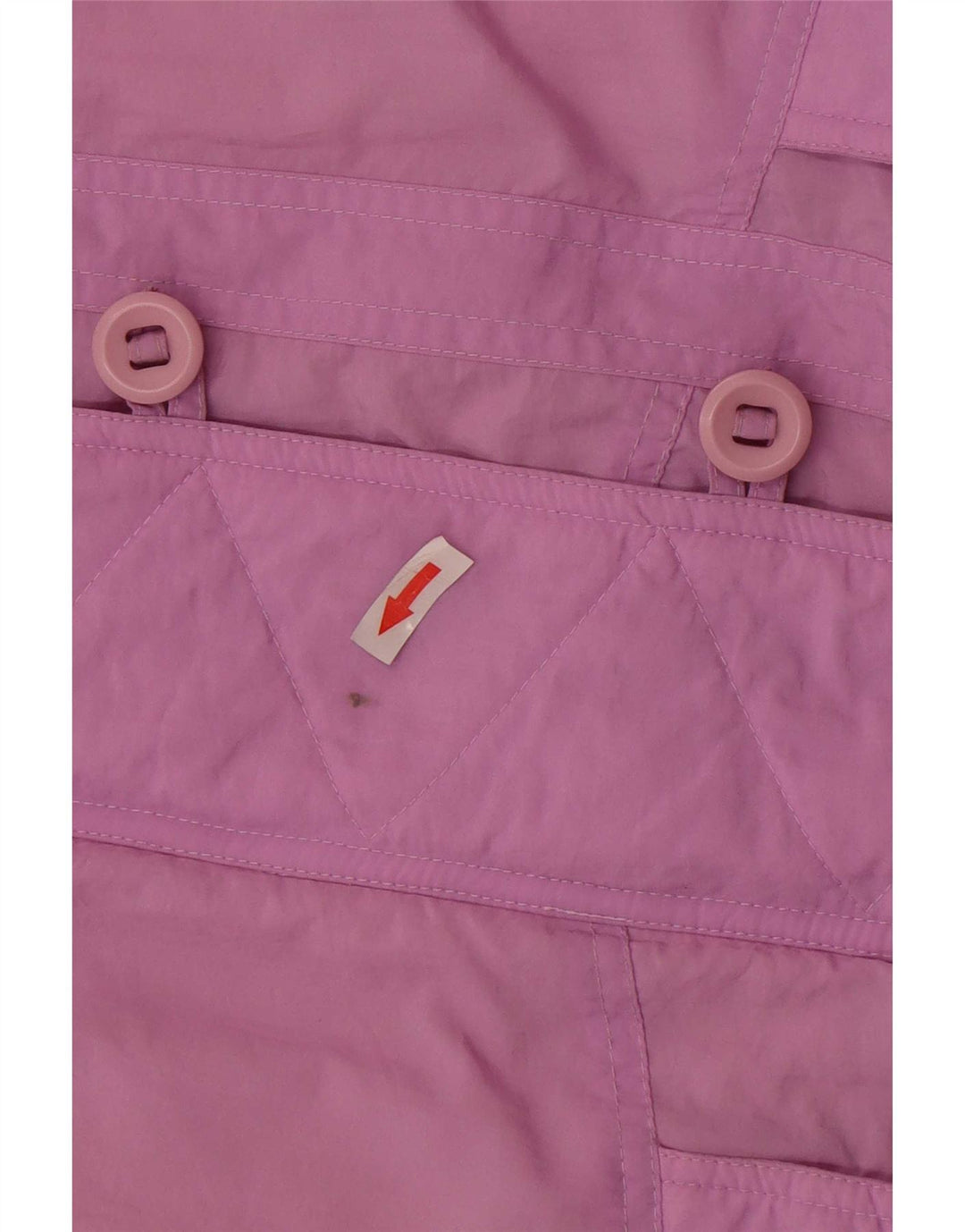 Vintage γυναικείο υπερμεγέθη παλτό EU 38 Medium Purple Polyamide
