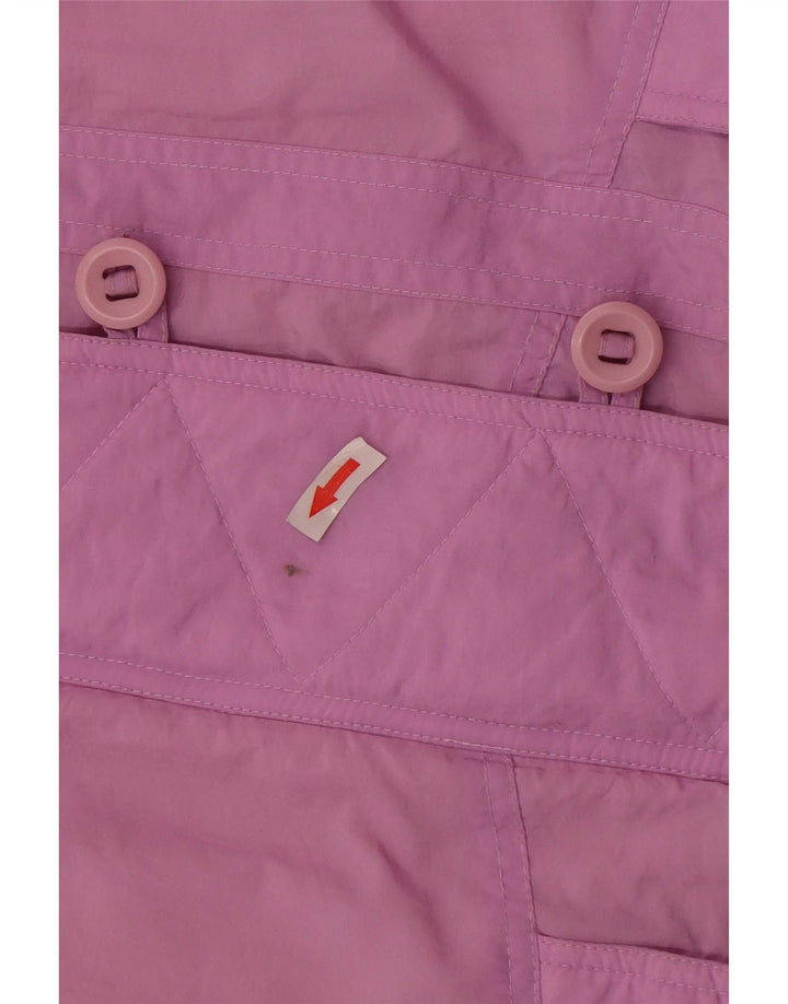 Vintage γυναικείο υπερμεγέθη παλτό EU 38 Medium Purple Polyamide