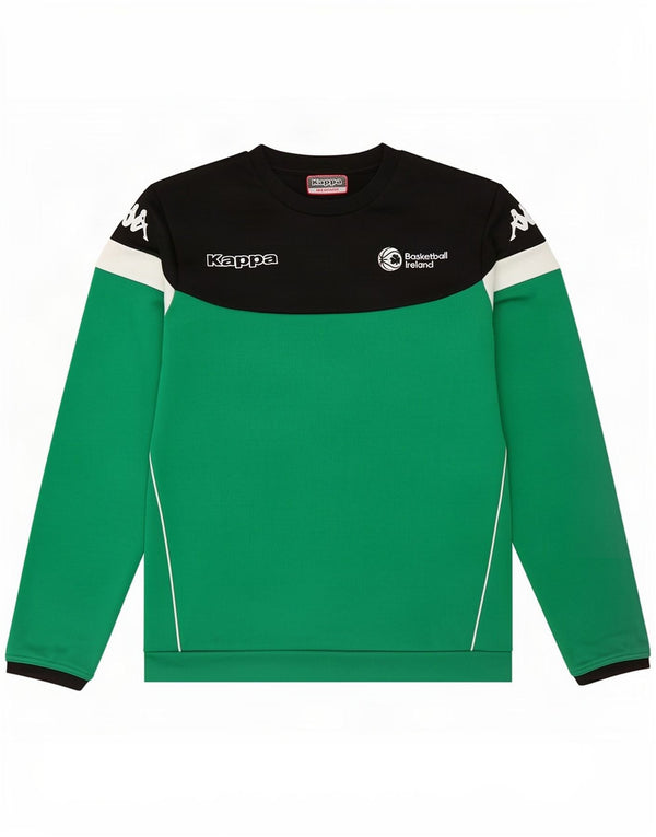Ανδρικό φούτερ Μπάσκετ Kappa Ιρλανδία Jumper Medium Green Colourblock
