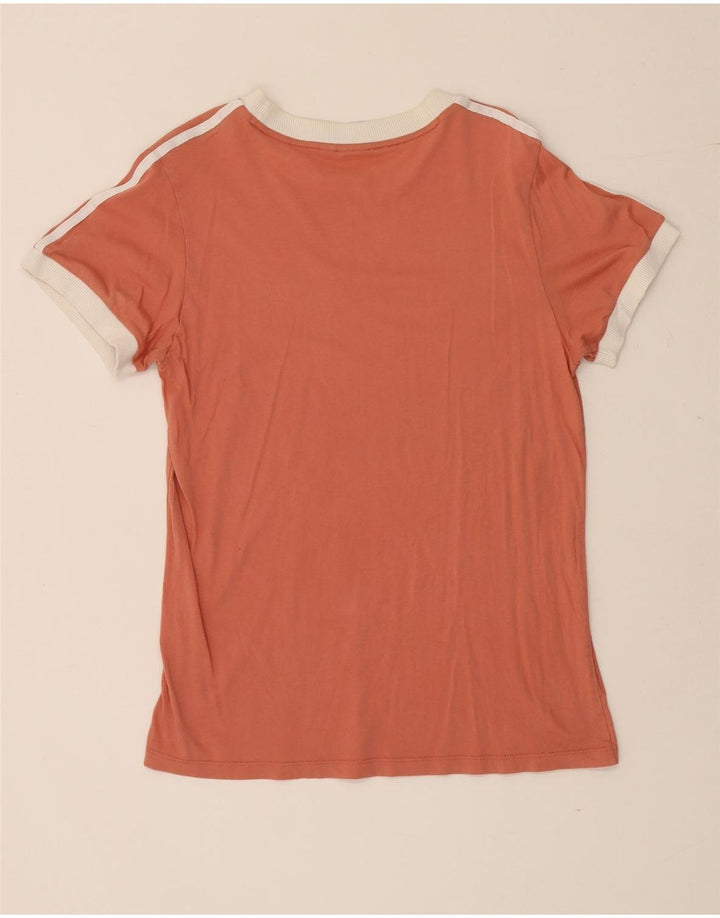 Adidas Γυναικείο T-Shirt Top UK 8 Small Pink