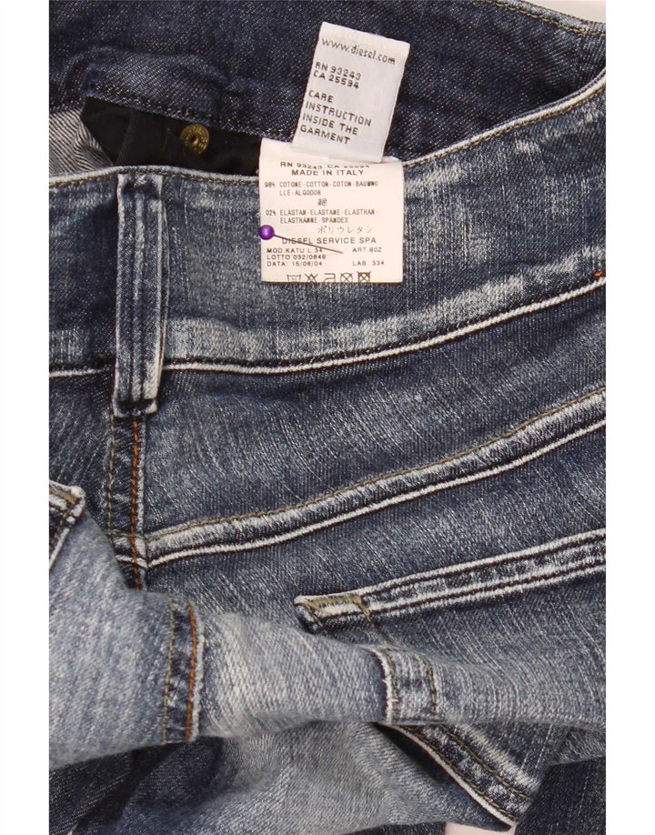 Diesel Γυναικείο Bootcut Jeans W27 L29 Μπλε βαμβακερό