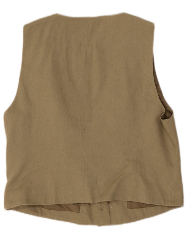 Jake's γυναικείο γιλέκο UK 12 Medium Khaki