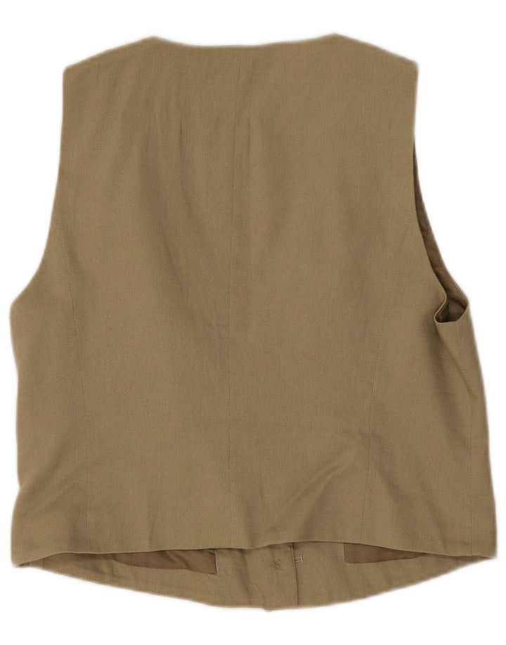 Jake's γυναικείο γιλέκο UK 12 Medium Khaki