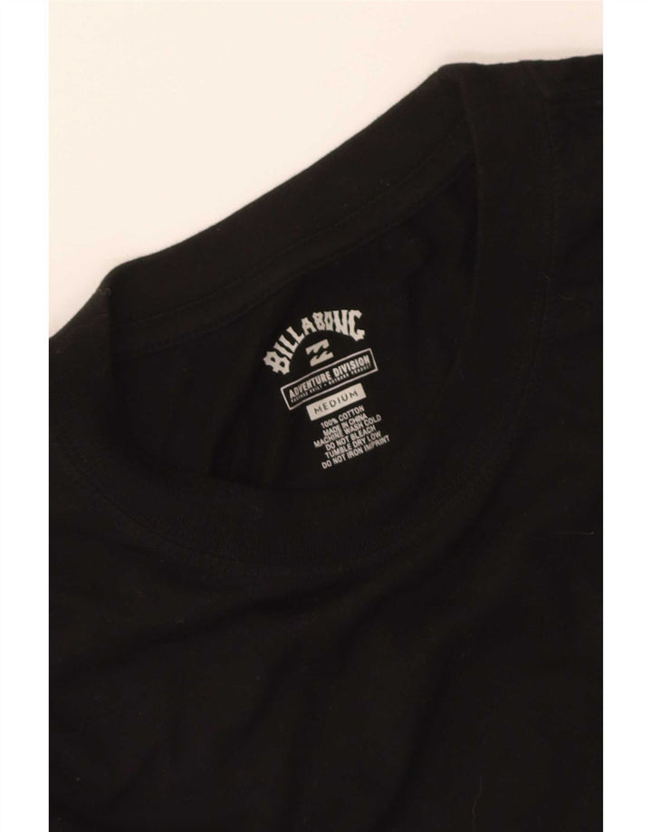 Ανδρικό γραφικό T-Shirt Billabong Top Μεσαίο μαύρο βαμβακερό