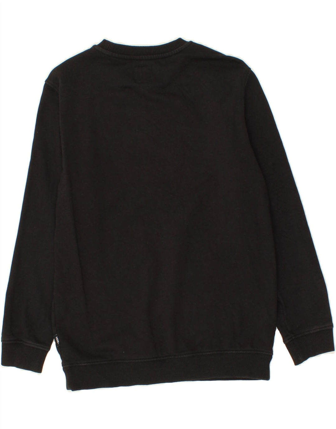 Γραφικό Φούτερ VANS Boys Jumper 12-13 Years Large Μαύρο