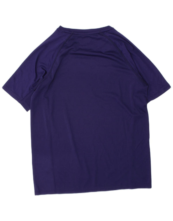 Canterbury Boys Graphic T-Shirt Top 11-12 Years Purple Polyester