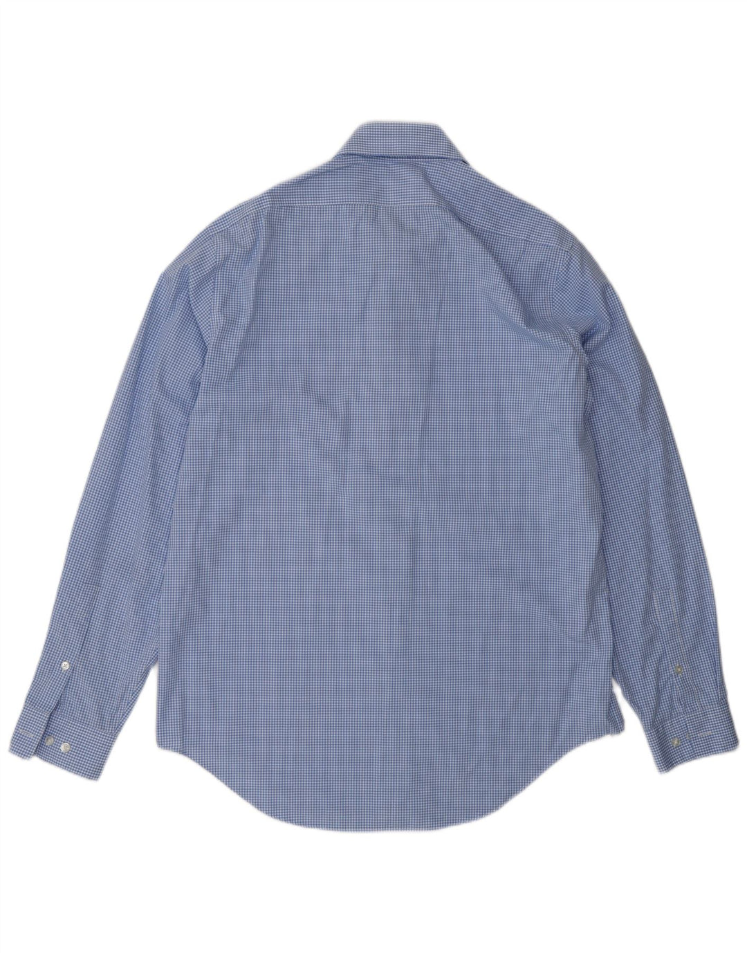 Ανδρικό πουκάμισο Calvin Klein Slim Fit Size 16 Large Blue Gingham