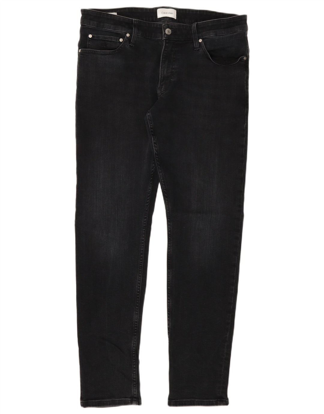 Calvin Klein Ανδρικό Slim Jeans W33 L32 Μαύρο βαμβακερό