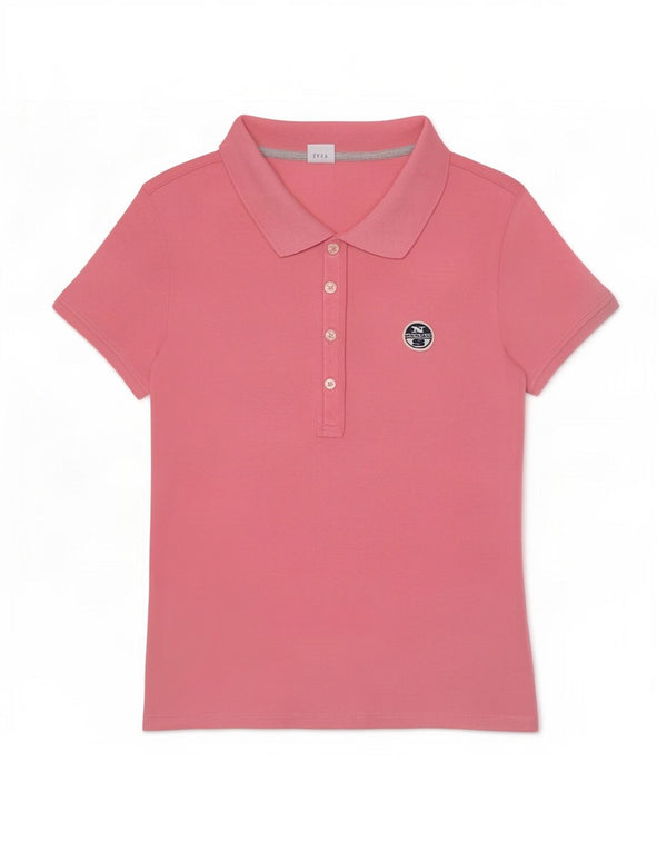 North Sails γυναικείο μπλουζάκι πόλο UK 12 Medium Pink