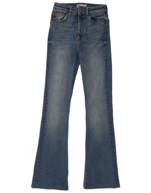 Zara Γυναικείο Τζιν EU 34 2XS W24 L30 Μπλε