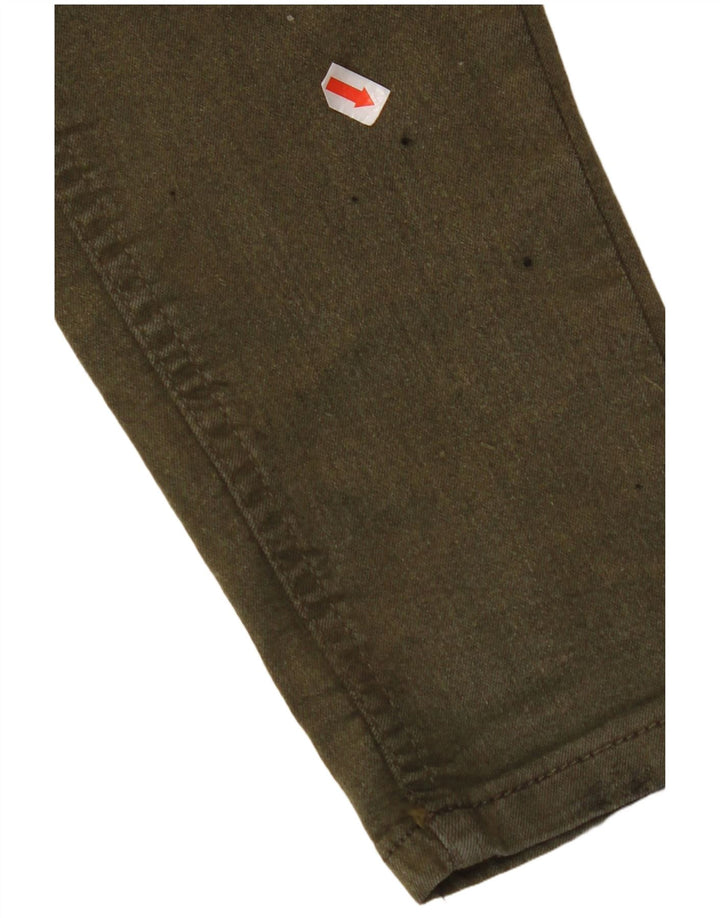 FAT FACE Γυναικεία Jegging Τζιν UK 10 Small W28 L28 Πράσινο βαμβακερό