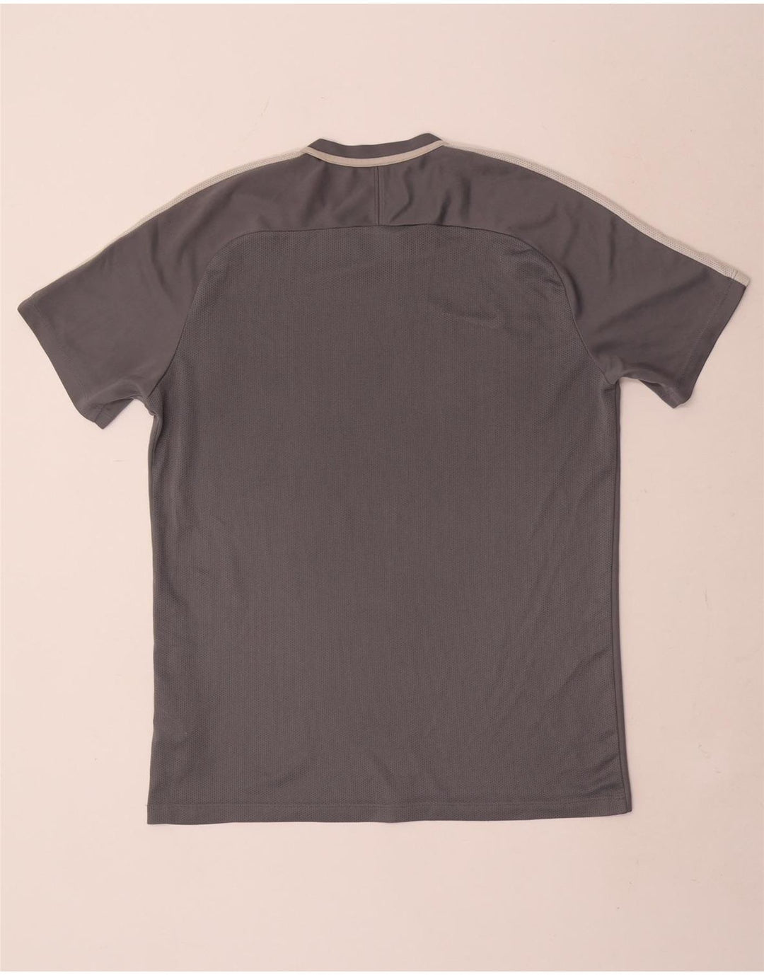Ανδρικό T-Shirt Nike Dri Fit Top Large Grey Colourblock Πολυεστέρας