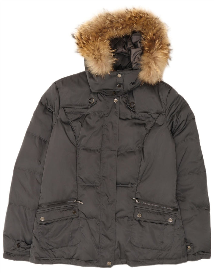 Γυναικείο μπουφάν Geox Respira με κουκούλα UK 14 Large Grey