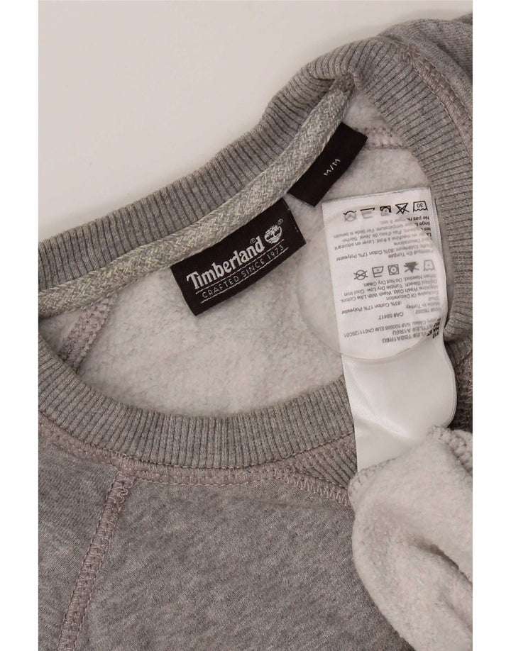 Ανδρικό φούτερ Timberland Jumper Μεσαίο γκρι βαμβακερό