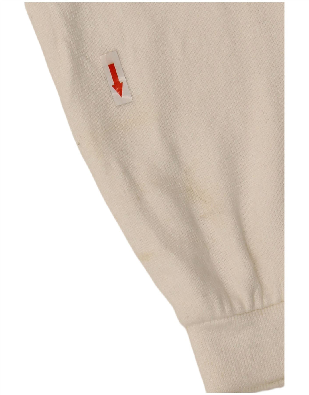 Zara Γυναικεία φούτερ Crop Jumper UK 10 Small White
