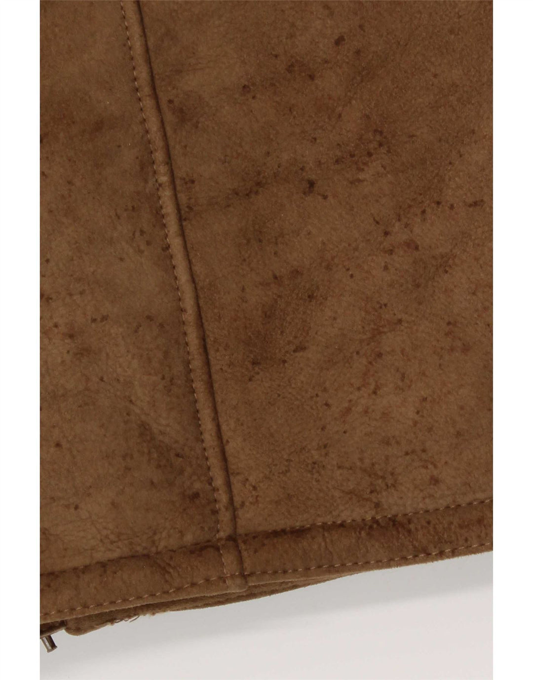Vintage Ανδρικό Shearling Jacket IT 50 Large Brown