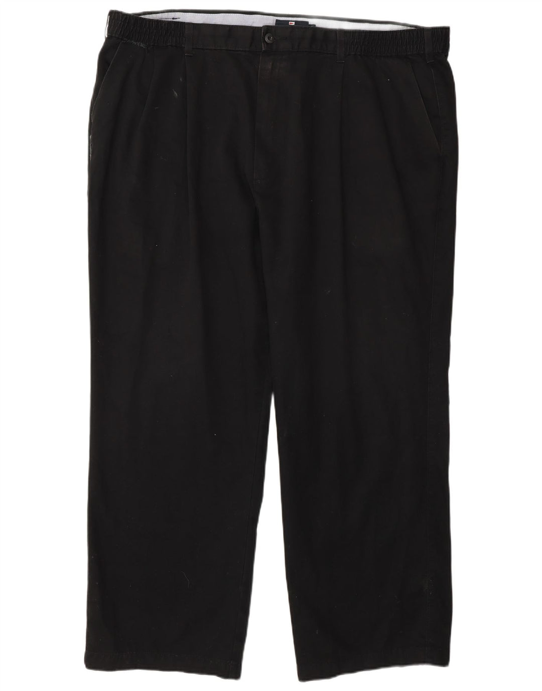 Ανδρικό παντελόνι Chino Marks & Spencer W46 L29 Μαύρο βαμβακερό