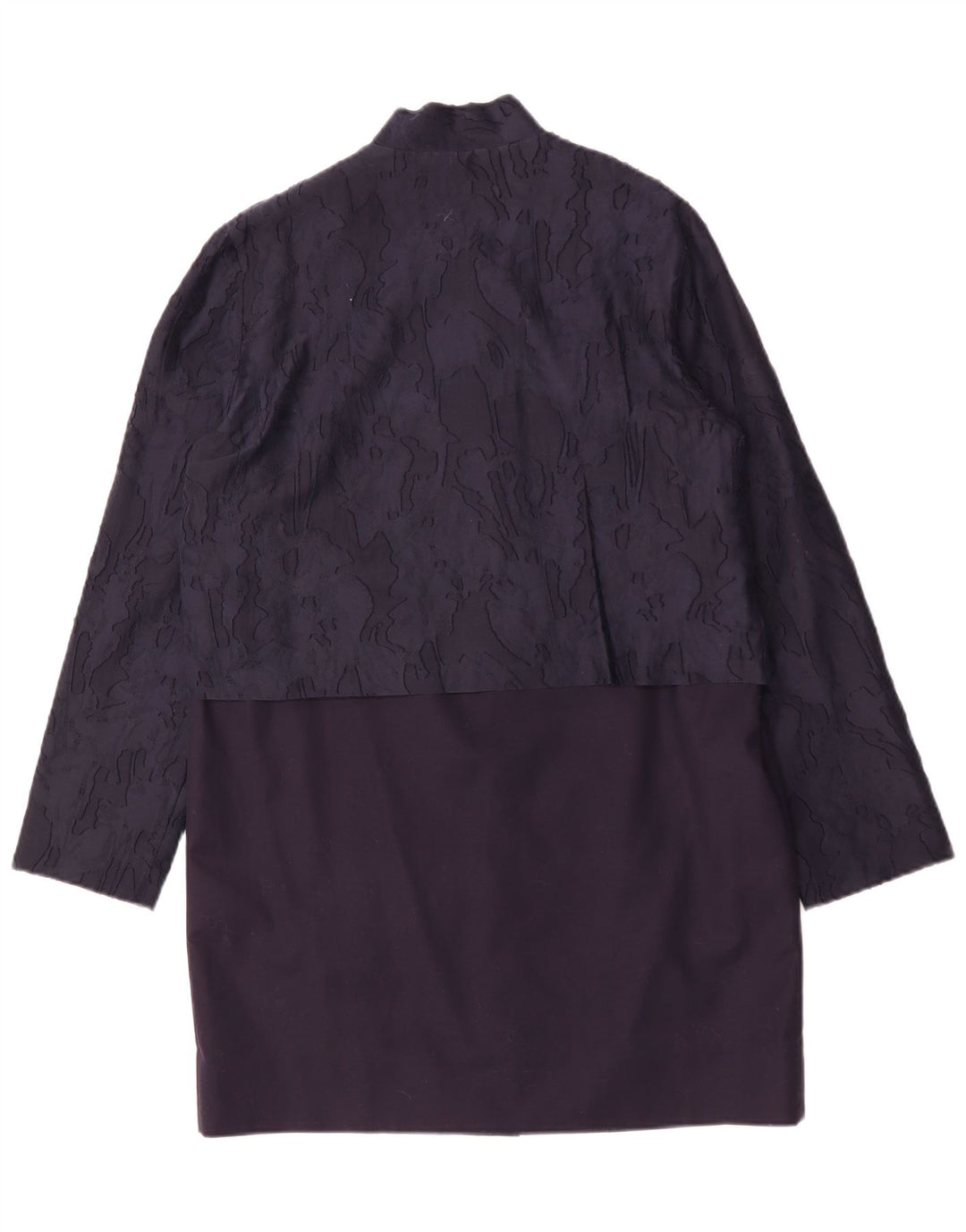 Γυναικείο πανωφόρι COS EU 40 Βαμβακερό μεσαίο Navy Blue Camouflage