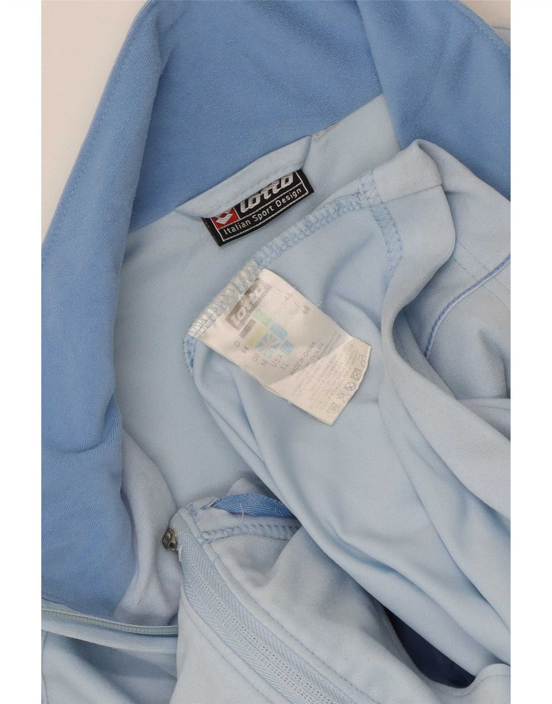 Γυναικεία φόρμα Lotto Oversized Top Jacket UK 16 Large Blue Polyester