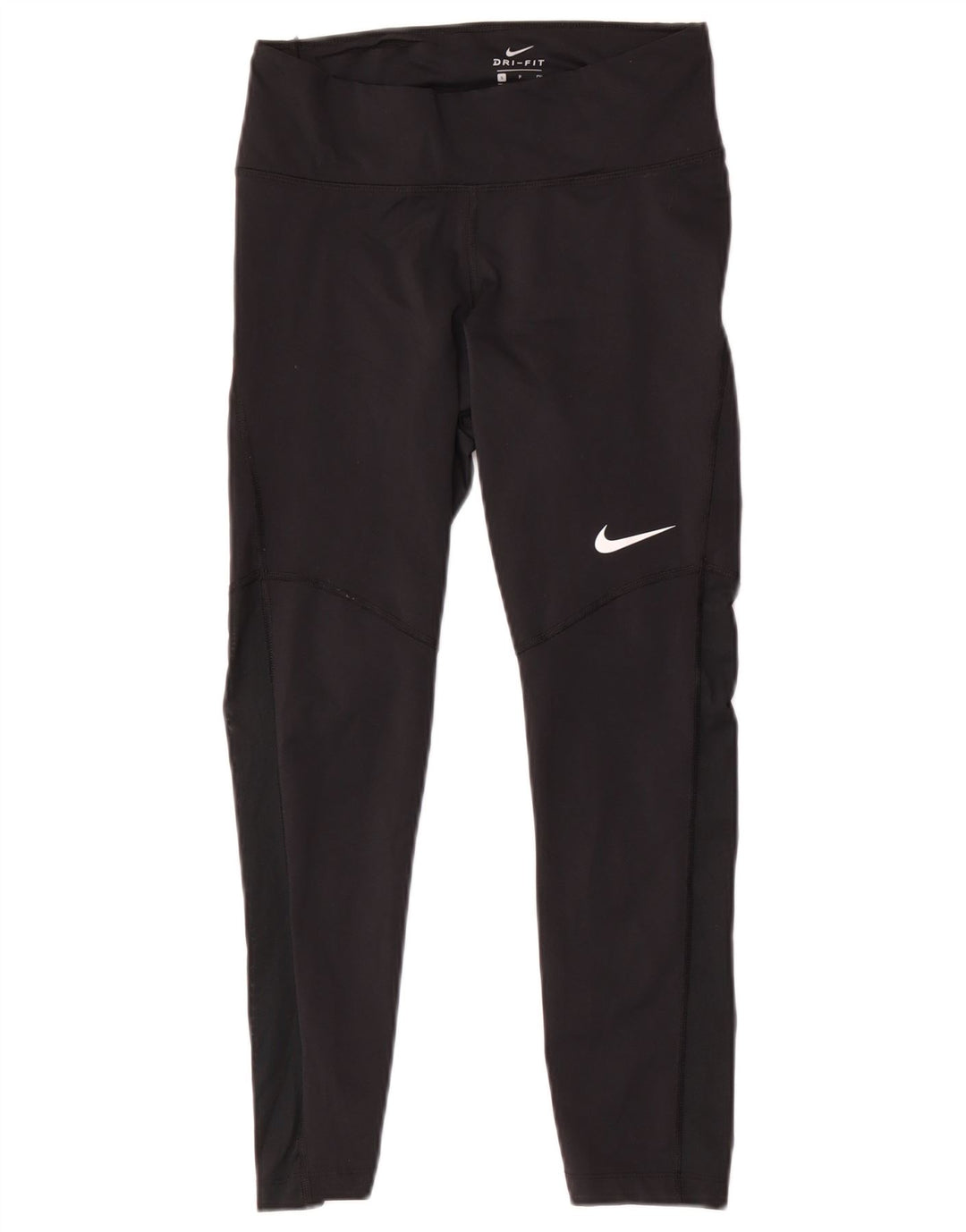 Γυναικεία κολάν Nike Dri Fit Crop UK 8 Small Black Polyester