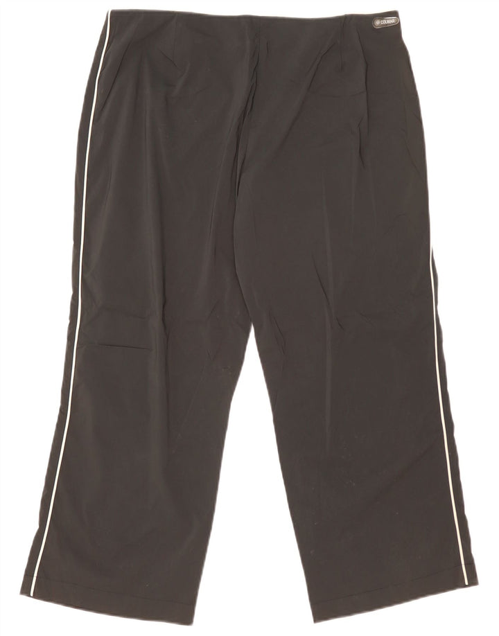 Colmar Γυναικείο Cropped Παντελόνι IT 48 XL W34 L24 Μαύρο Πολυαμίδιο