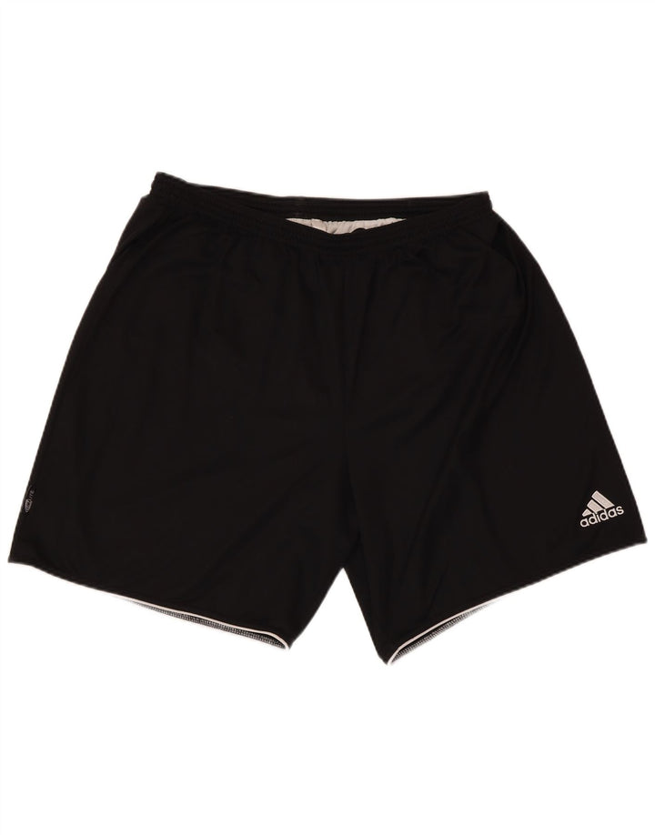 Ανδρικό αθλητικό σορτς ADIDAS Climalite UK 46 XL μαύρο πολυεστέρα