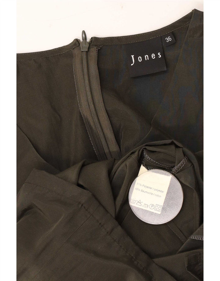 Jones Γυναικείο Αμάνικο Φόρεμα με θήκη EU 36 Small Khaki Polyester