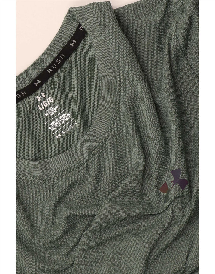 Under Armour Ανδρικό T-Shirt Top Large Green