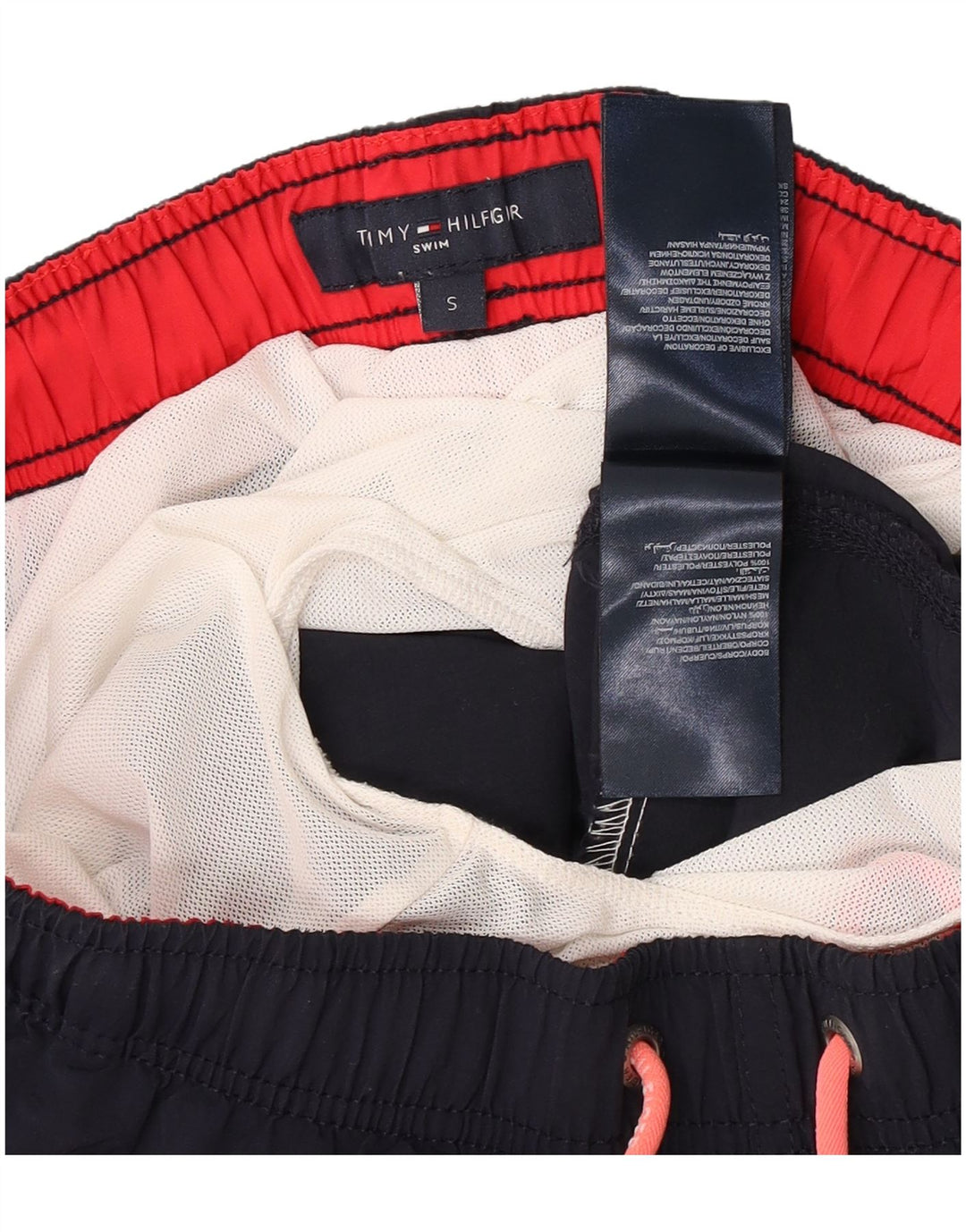 Ανδρικό σορτς κολύμβησης Tommy Hilfiger Small Navy Blue Nylon