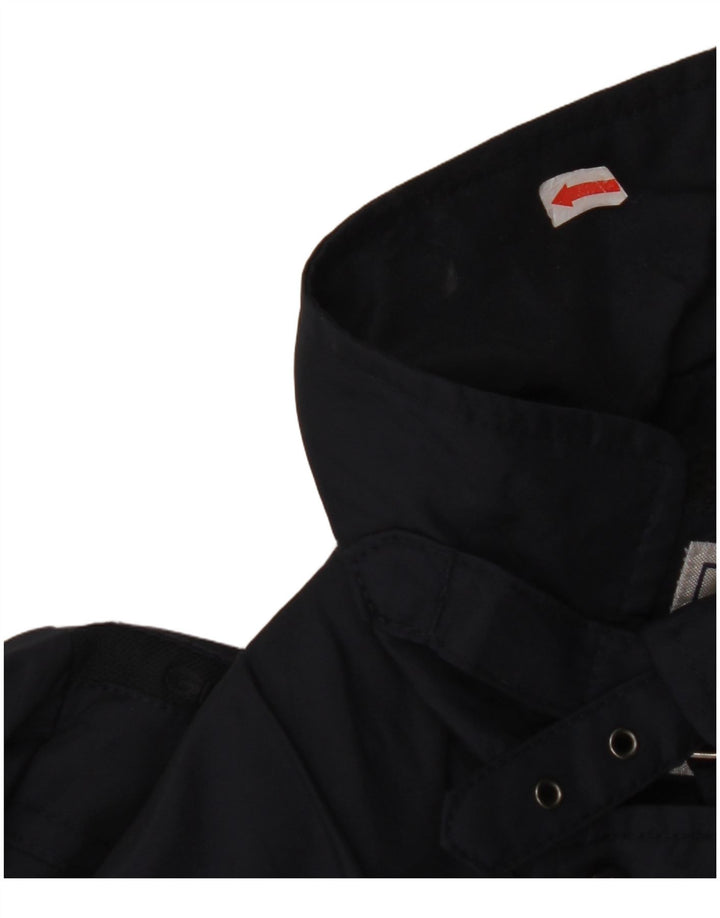 GEOX RESPIRA Ανδρικό Utility Jacket UK 36 Small Navy Blue Polyamide