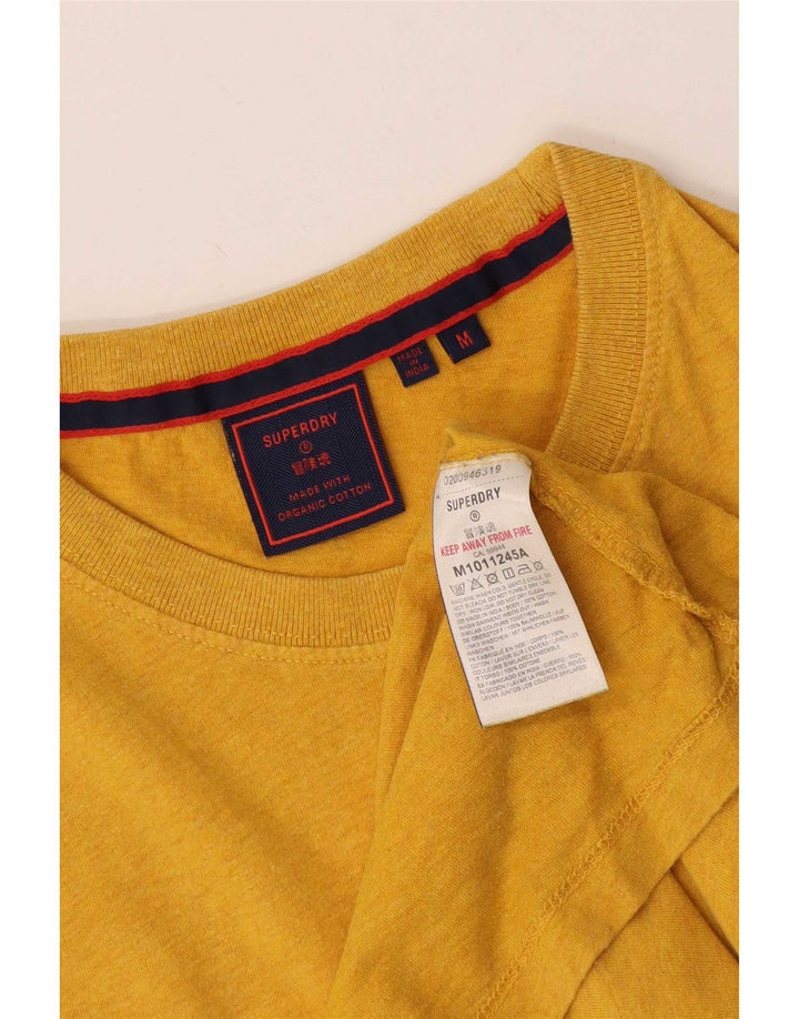Ανδρικό T-Shirt Superdry Top Μεσαίο κίτρινο βαμβακερό