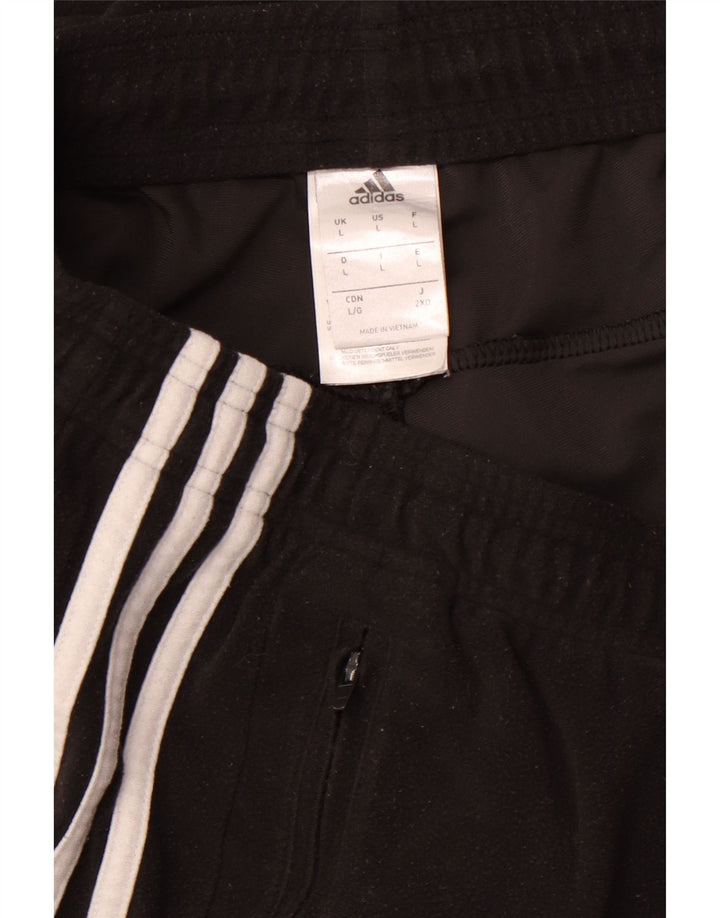 Ανδρική φόρμα ADIDAS Παντελόνι Joggers Μεγάλο Μαύρο Πολυεστέρα