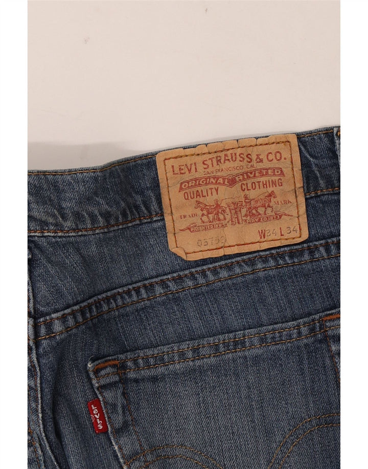 Ανδρικό τζιν Levi's Distressed Straight W34 L30 Blue