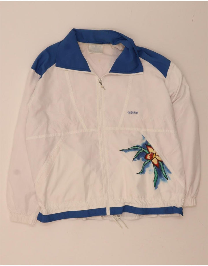 ADIDAS Mens Full Tracksuit UK 38 Medium  White Colourblock Polyester Vintage Adidas and Second-Hand Adidas from Messina Hembry 