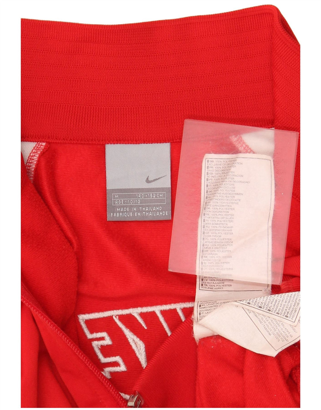 Μπουφάν Nike Boys Graphic αθλητική φόρμα 10-11 ετών, μεσαίο κόκκινο χρώμα