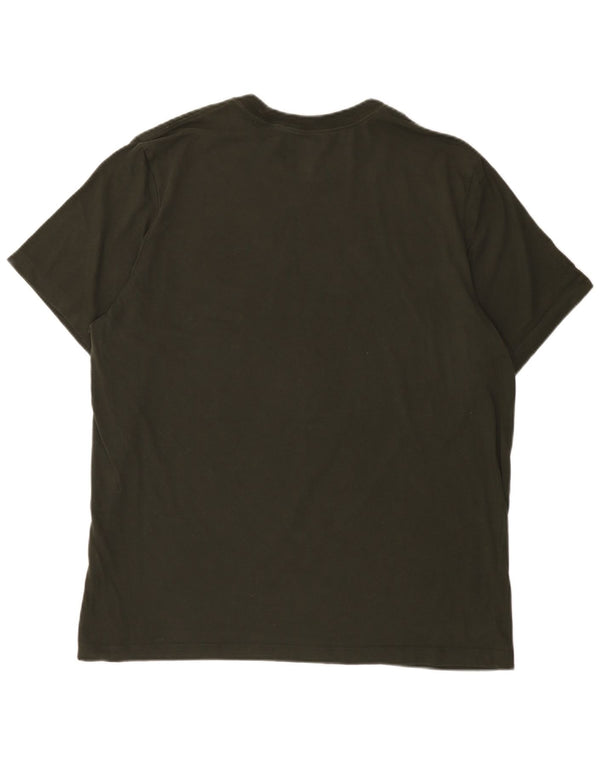 Ανδρικό γραφικό T-shirt Nike Dri Fit Top 2XL Khaki