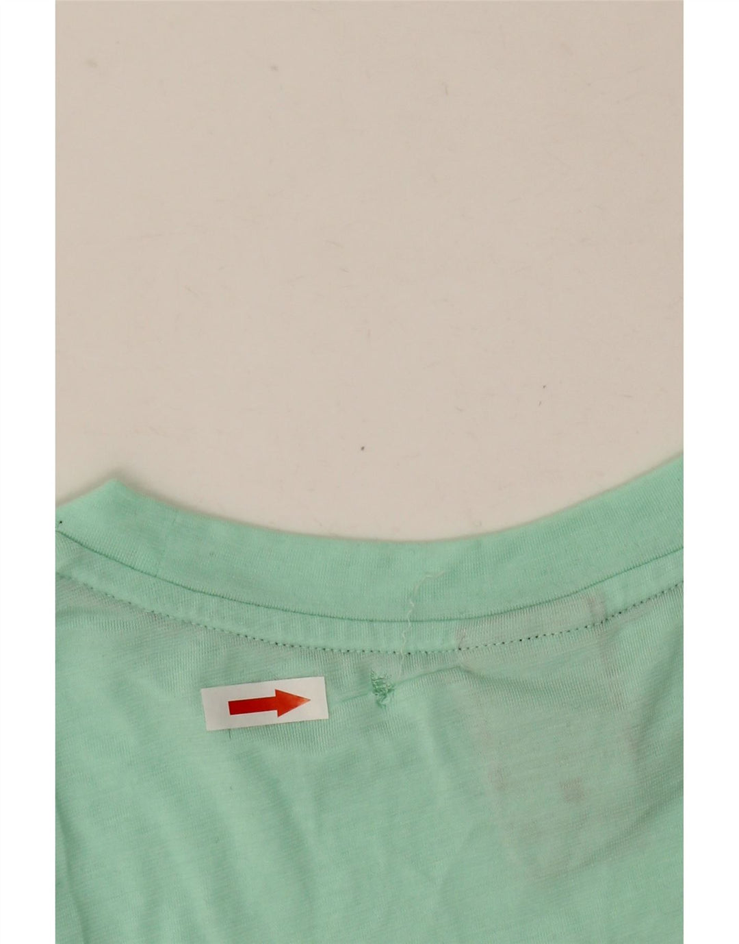 Γυναικείο γραφικό μπλουζάκι Nike τοπ UK 10 Small Green Polyester
