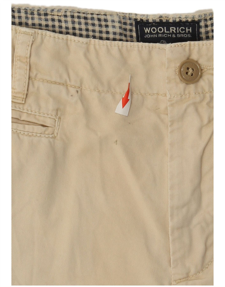Ανδρικό σορτς Chino Woolrich W33 Medium Beige