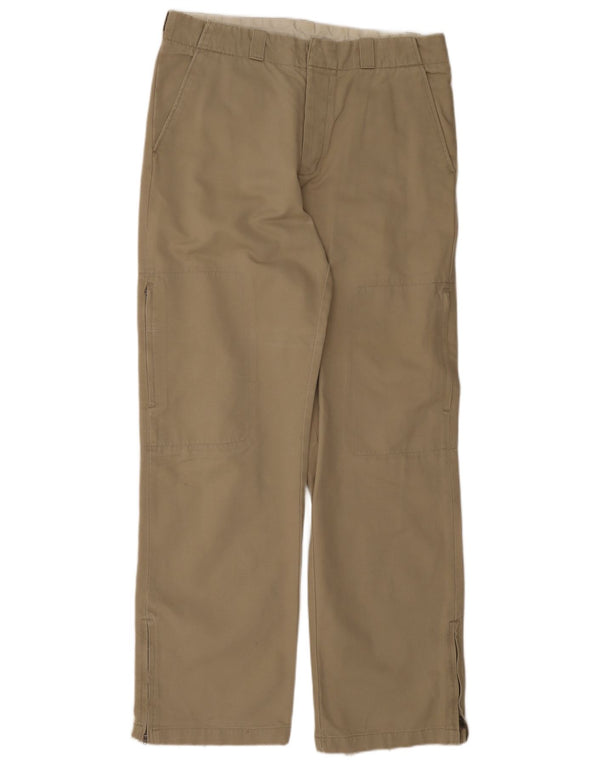 Lee Mens 715 Straight Cargo Παντελόνι W34 L34 Μπεζ βαμβακερό