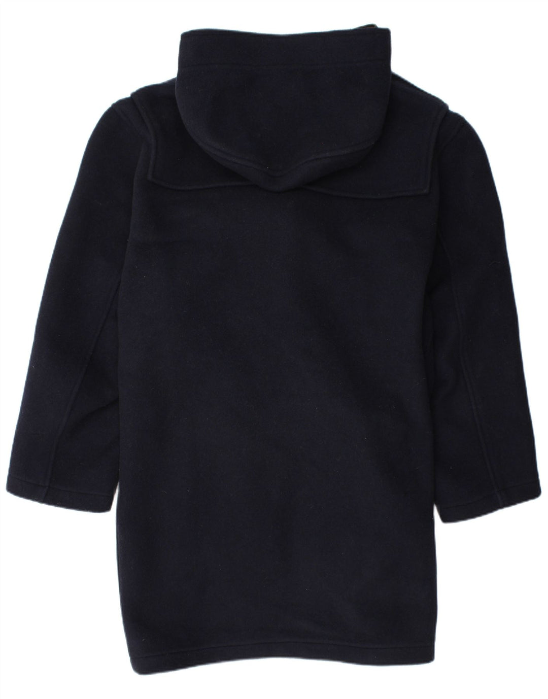 MONTGOMERY Ανδρικό παλτό Duffle με κουκούλα UK 48 4XL Navy Blue Wool