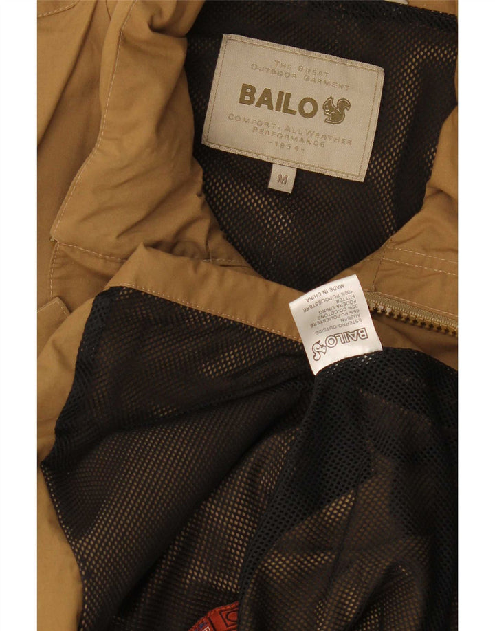Bailo Mens Utility Jacket UK 38 Medium Beige Polyester
