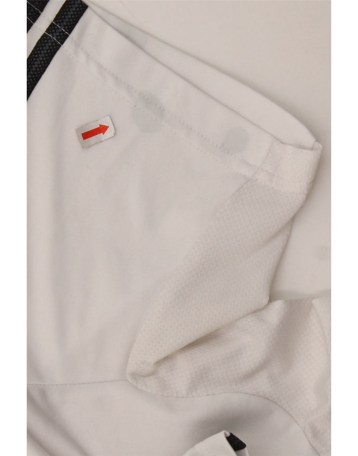 Ανδρικό T-Shirt Climacool ADIDAS Top Medium White Colourblock