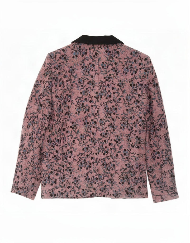 ZADIG & VOLTAIRE Γυναικείο σακάκι μπλέιζερ EU 40 Medium Pink Floral Designer