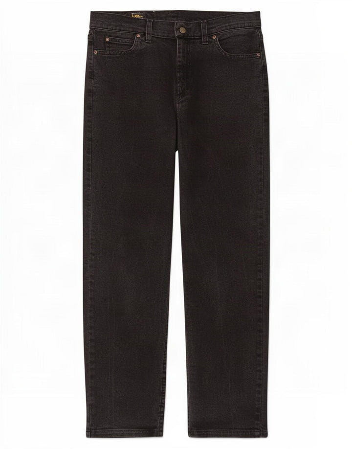 Lee Mens Straight Jeans W28 L30 Μαύρο