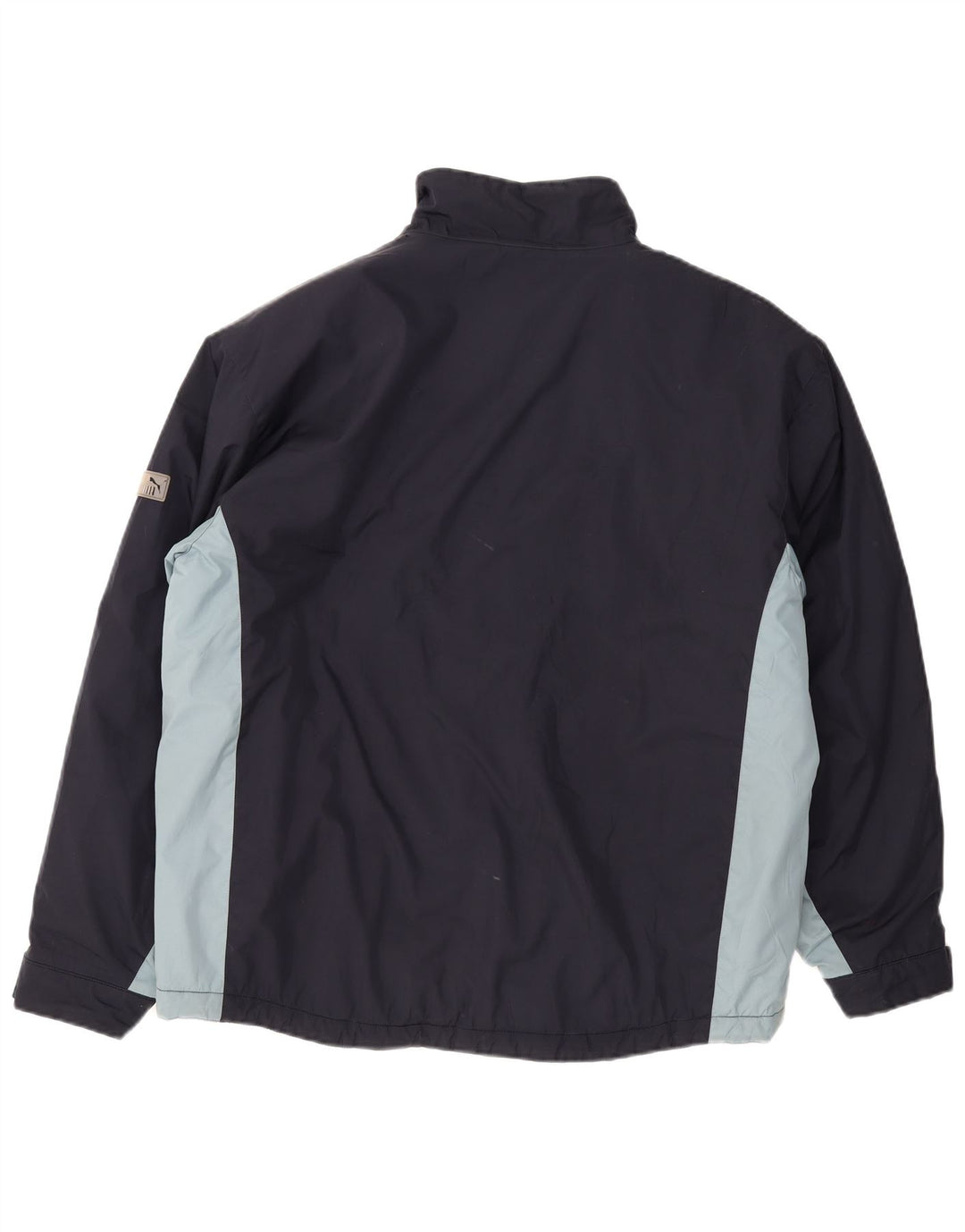 Ανδρικό τζάκετ Puma Windbreaker UK 42 XL Navy Blue Colorblock Πολυεστέρας