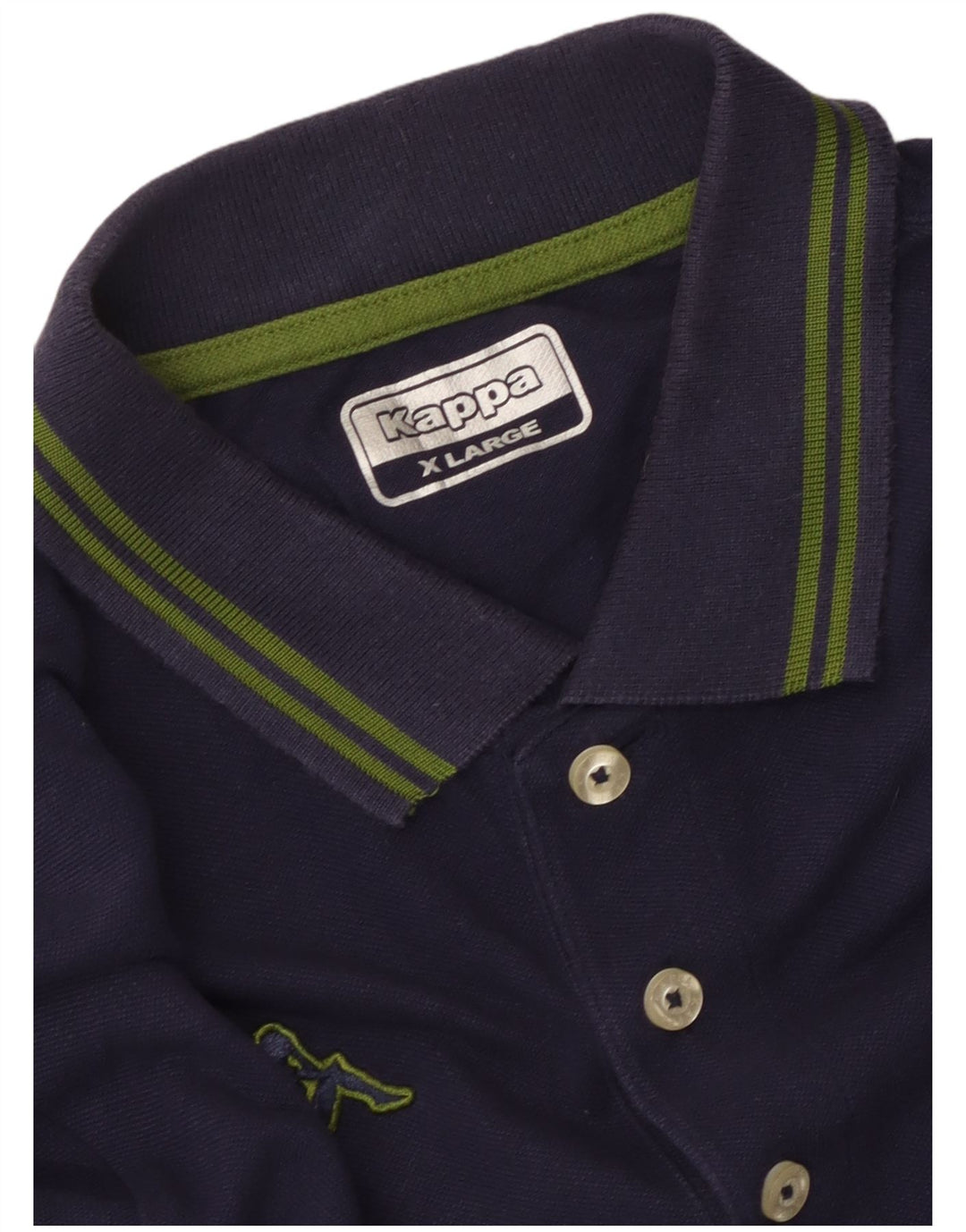 Ανδρικό μπλουζάκι πόλο Kappa XL Navy Blue