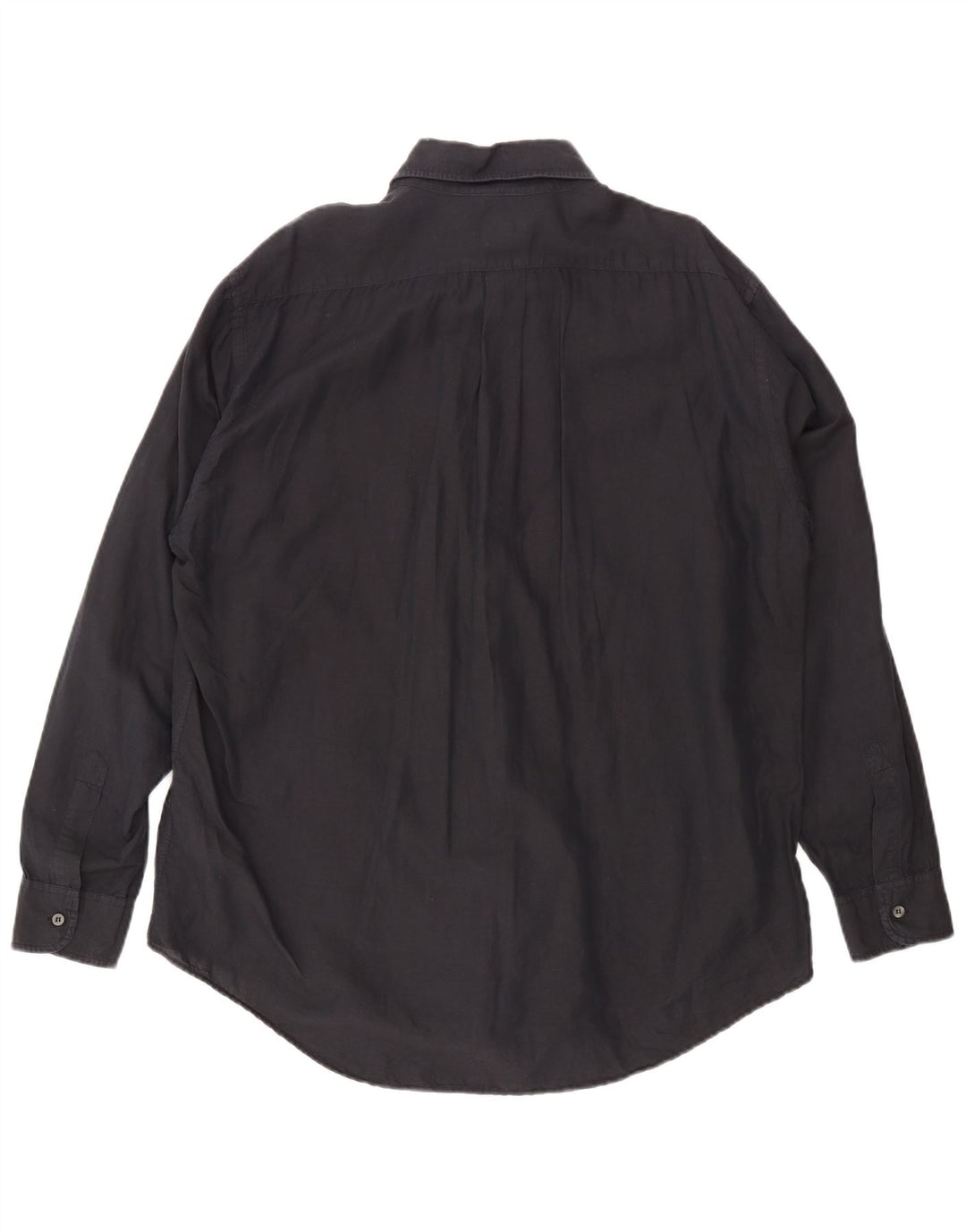 Ανδρικό πουκάμισο Trussardi 2XL μαύρο λινό