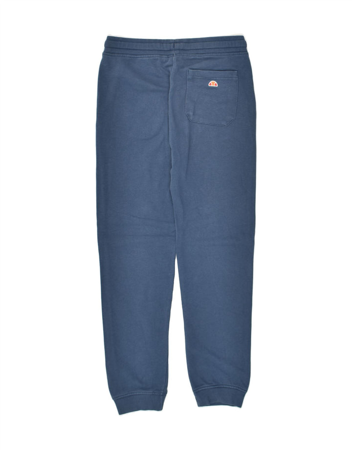 ELLESSE Boys Tracksuit Trousers Joggers 11-12 Years Navy Blue | Vintage Ellesse | Thrift | Second-Hand Ellesse | Used Clothing | Messina Hembry 